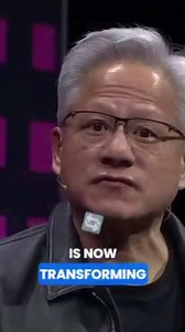 NVIDIA CEO Jensen Huang : AI is Revolutionizing EVERYTHING! 🤯#nvidia #jensenhuang