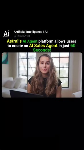Artificial Intelligence | AI | Tech-News on Instagram: "🚀 Meet Astral: The No-Code AI Platform Revolutionizing Business Automation in Under 60 Seconds! 🧠✨ Say goodbye to repetitive tasks and hello to autonomous efficiency! 👋 Astral is the game-changing no-code AI agent builder that empowers non-technical users to create powerful AI agents in under a minute. Whether it's automated marketing outreach, lead generation, data analysis, or content engagement, Astral handles it autonomously—no ongoi