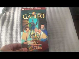 Animated Hero Classics: Galileo 1997 VHS