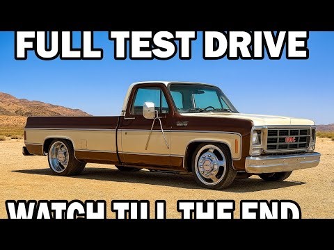 1980 Squarebody 35 GMC Sierra Dually evaluation video morning Sales Jeep arrival davis auto