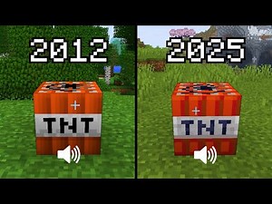 Minecraft Sounds Then vs Now (2012 - 2025)