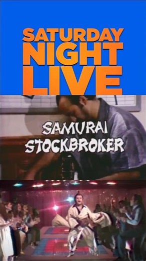 ⚔️📑 John Belushi "Samurai Stockbroker" #snl #samuraifutaba #lol #johnbelushi #funny #bluesbrothers