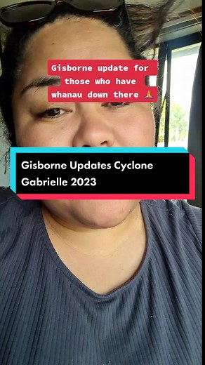 GISBORNE UPDATE♥️💯👌 - #fyp #Cyclone #nz #greenscreenvideo
