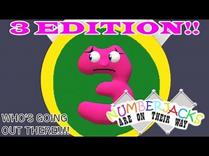 Numberjacks Are On Their Way - Who's Going Out There!! (3 Edition!!) (Official Music Video)