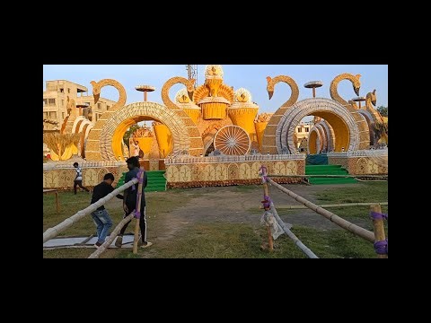 Durga Puja theme || Best Durga Puja theme in Rampurhat,2025 || ইন্দ্র পুরী ||