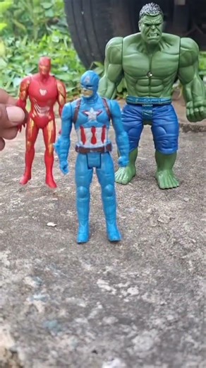 Ironman And Hulk turn bigger And Captain America FAIL #marveltoys #marvelhero #funny