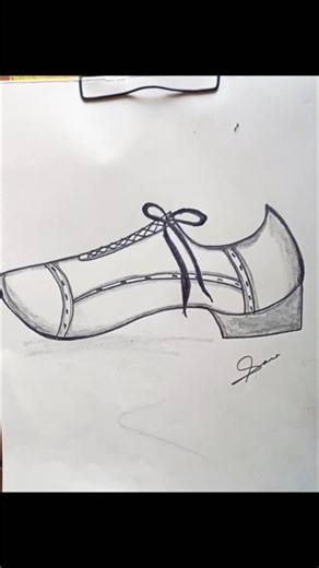 How to draw a shoes | #shorts #art #drawing #viral #youtube