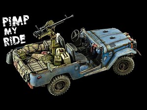 Let's Paint An Old Toyota Land Cruiser! (AK-Interactive, 1/35)