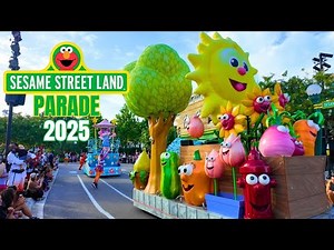 Sesame Street Party Parade 2025 | SeaWorld Orlando Florida | Sesame Street Land