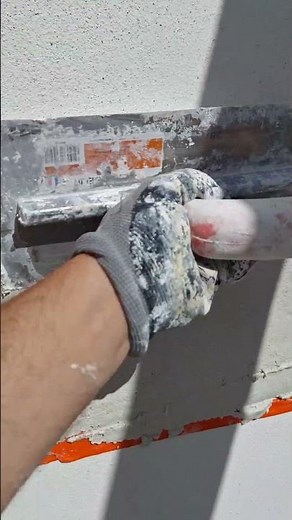 Étape d'un traitement de fissure en façade #travaux #renovation