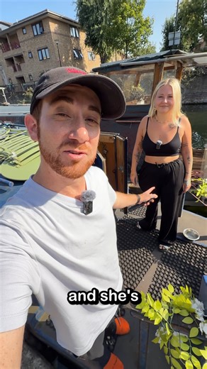 She Lives on a Tiny Houseboat in London | Drew Binsky