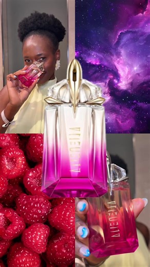 If you’re looking for a futuristic, fruity, floral fragrance that’s anything but basic then the new @Mugler Alien Pulp is the perfume for you 💗🚀 It opens with a juicy raspberry note that’s super tropical, then melts into the familiar Alien creamy jasmine fragrance and before settling down to a skin-soft musk that’s super smooth ✨ #MUGLER #FRAGRANCE #MUGLERALIENDNA #ALIENPULP #MUGLERALIEN