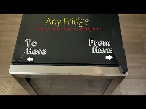 How To Reverse Refrigerator Door Swing Easy Simple