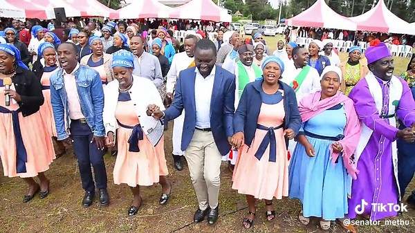 Formal Outdoor Gathering: A Celebration of Unity