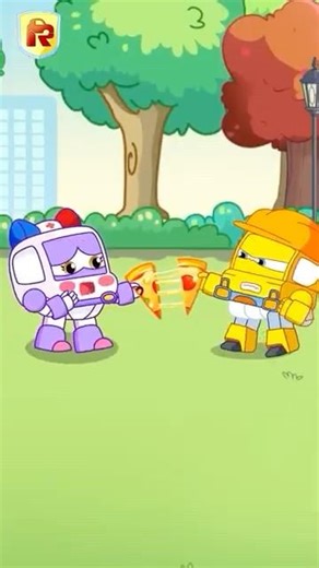 Canción Compartir es cuidar | Sentimientos y emociones | RoboSquad #shorts