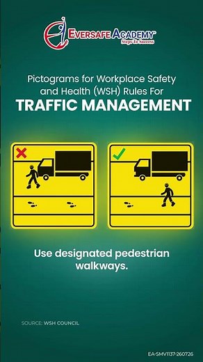 6 Essential Rules to Prevent Industrial Vehicle Accidents! 🚦🚚 #eversafeacademy #safetytraining