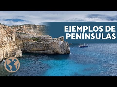 🌍 What is a peninsula and how is it formed? 🌍 (Types of peninsulas and examples)
