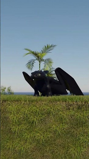 Toothless: Cliff Run & Alpha Roar Animation
