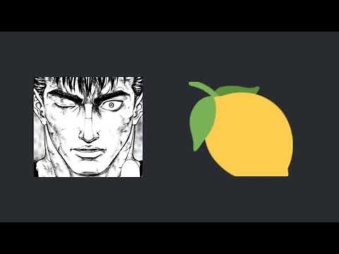 Guts eats lemon and goes Berserk