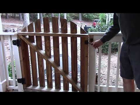 Fix Self-Closing and Self-Latching Gate, EVERBILT Self-Closing Gate Kit, How to Make Your Gate close