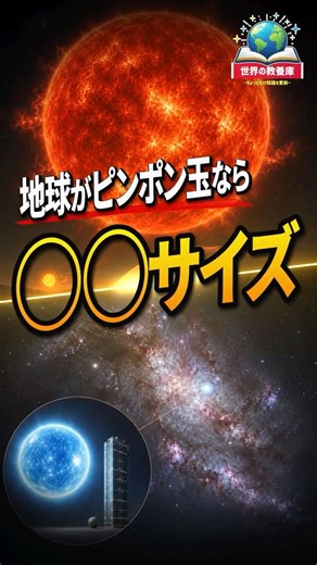 宇宙の巨大星、地球とは比較にならない異常サイズの恒星3選