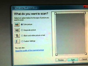 Flatbed USB scanner install