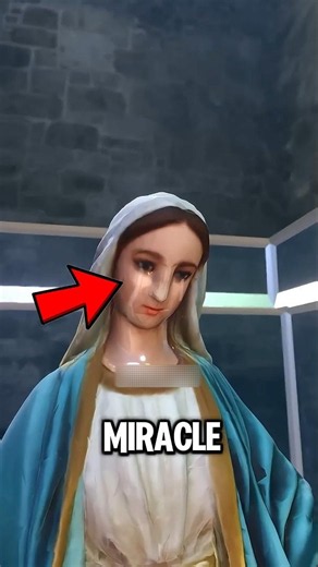 The Virgin Mary Statue Started BLEEDING… 😱