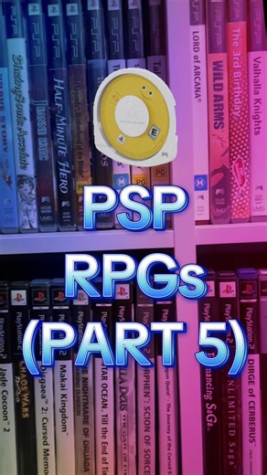 PSP RPGs (Part 5) #rpg #jrpg #videogames #gaming #retro #psp #playstation #roleplaying
