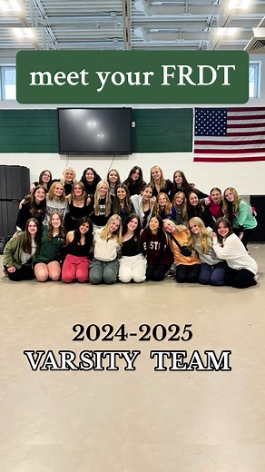 INTRODUCING YOUR 2024-2025 FRDT VARSITY TEAM MEMBERS ✨ #danceteam #highschooldance