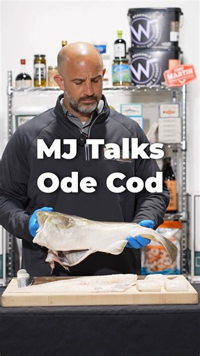 Fortune Fish & Gourmet | Oh my Cod! MJ is so excited about our new Ode cod, and he wants you to catch the wave. 🐟 Sustainably farmed in Norway 🐟Sashimi quality... | Instagram