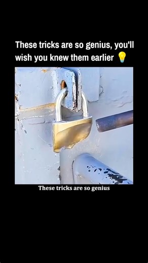 Universal View on Instagram: "The post shares a 71-second video compilation of DIY hacks, including drilling a door lock for nail reinforcement, using rope to install tight drive belts, and wrapping copper wire on screws to grip smooth studs, which has garnered 2.5 million views and 2,850 likes in under 24 hours. Reactions split between admiration for practical ingenuity-like the nut-tightening trick for studs, a mechanic staple that amplifies torque via friction-and scepticism, such as claims t