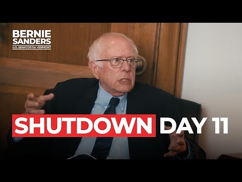 Eleven Days Into a Shutdown. This Is Where We Are | Sen. Bernie Sanders