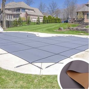 [Hot Item] 410GSM PVC Vinyl Plastic Tarpaulin for Pool Safety Cover