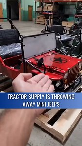 𐍄rаctоr ടuррly is throwing away Mini Jeeps to promote new models and clear out their warehouses. Available to Americans over 35. Answer 4 questions to get yours 👇 | Mini Jeep for Everyone