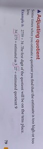 Find the first digit of the quotient in 2759 ÷ 34, and explain ... | Filo