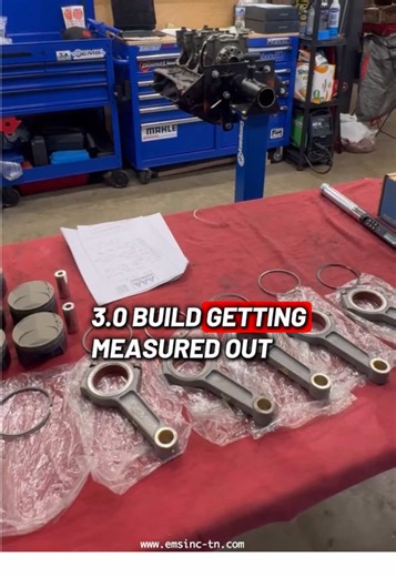 EMS | VLOG: Rainy day at the shop! We have some fun projects currently at the shop starting with an exciting 3.0L short block getting measured out for an Explorer ST customer. Next, we have a Ford Transit Van engine that’s getting work done. These vans see a lot of miles. Oh and obviously you simply can’t ignore the brap-brap-brap, it’s like a giant mechanical kitty purring all the time. The RX7 is getting dialed in on the dyno via Haltech. Lastly, we have a Maverick Tremor in for some work and 