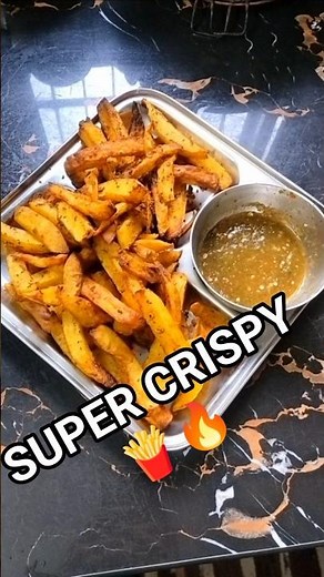 The PERFECT Crispy French Fries Every Time 🍟🔥 | How to Make Super Crispy French Fries! 🍟🔥