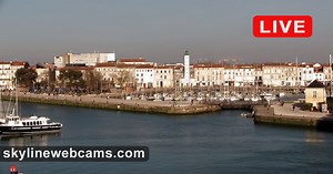 【LIVE】 Webcam La Rochelle - France | SkylineWebcams