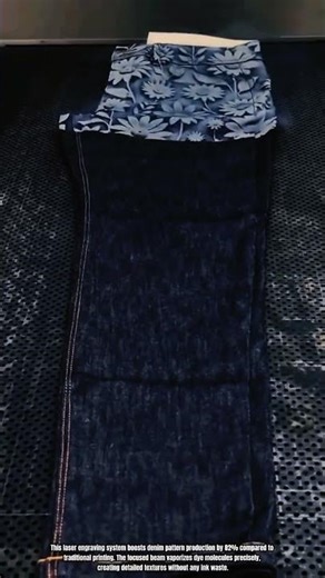 Best Way to Innovation Printing Denim Patterns Without Ink Using Laser Engraver