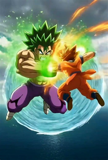 BROLY Tried To Destroy Goku’s World 😱 But Ultra Instinct Changed Everything! 🔥#Goku#Broly#UltraInst