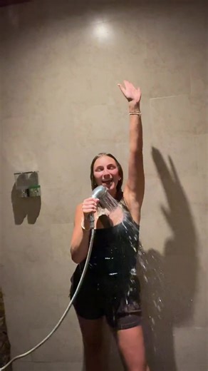 Waterboarded myself for this one #singingintheshower