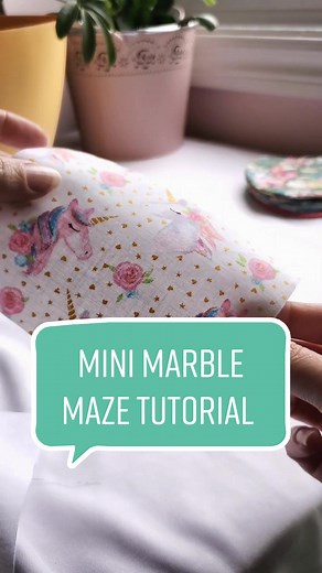 Mini Marble Maze Tutorial: A Fun Sewing Project