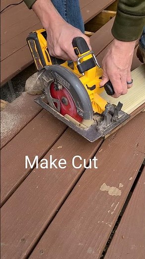 Replace Rotten Deck Boards #shorts