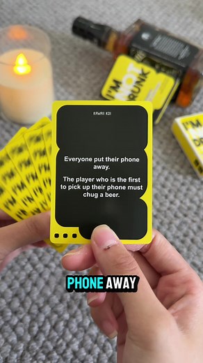 This game will have me lit from the first card alone 🫠 Each card got funnier #drinkinggame #cardgame #gameideas #partygame #tiktokmademebuyit