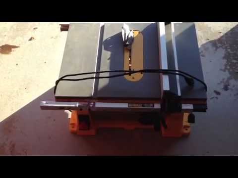 DeWalt Table Saw Review DW 744...JUNK...!