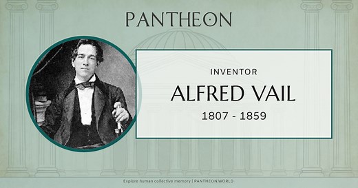 Alfred Vail Biography | Pantheon