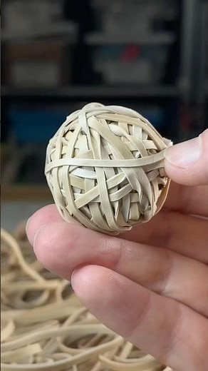Making a Rubber Band Ball