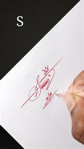 S Letter Professional Signature Style | Cursive Signature