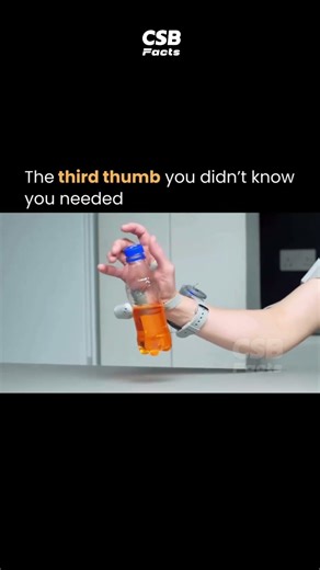 The Robotic Third Thumb That Extends Your Hand 🤯🦾