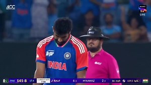 Bumrah celebration against Rauf Giving it back .😎🔥 | The Saffron Sword